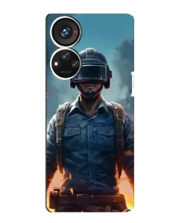Чохол для ZTE Blade V40s з картинкою «PUBG — реалістичний герой»