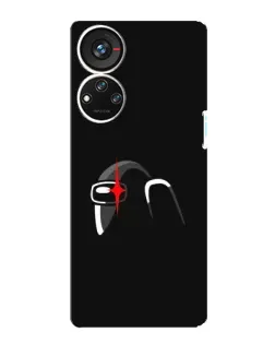 Чохол для ZTE Blade V40s з картинкою «Among Us шолом»