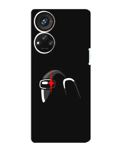 Чохол для ZTE Blade V40s з картинкою «Among Us шолом»