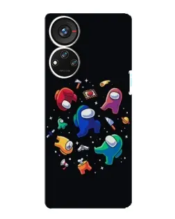 Чохол для ZTE Blade V40s з картинкою «Among Us космос»