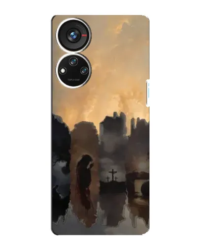 Чохол для ZTE Blade V40s з картинкою «Дорога до віри» Чохол для ZTE Blade V40s з картинкою «Дорога до віри»