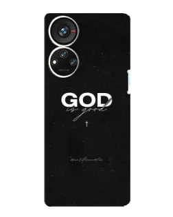 Чохол для ZTE Blade V40s з картинкою «GOD — Бог над усім»
