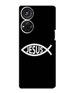 Чохол для ZTE Blade V40s з картинкою «Класичний Jesus»