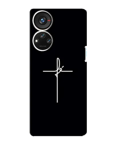 Чохол для ZTE Blade V40s з картинкою «Тонкий хрест» Чохол для ZTE Blade V40s з картинкою «Тонкий хрест»