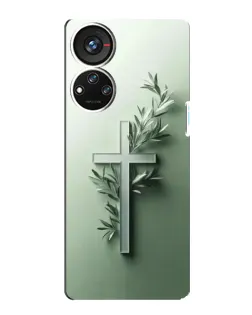 Чохол для ZTE Blade V40s з картинкою «Оливкова гілка»