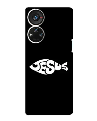 Чохол для ZTE Blade V40s з картинкою «Риба Jesus» Чохол для ZTE Blade V40s з картинкою «Риба Jesus»