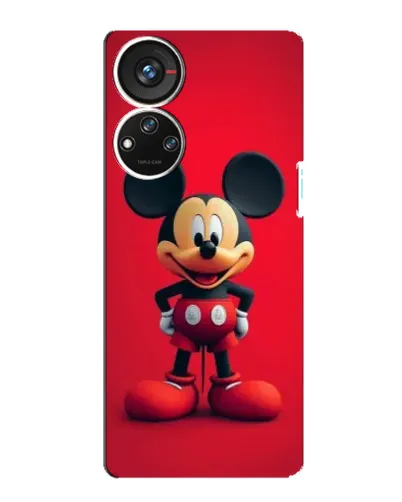 Чехол для ZTE Blade V40s с картинкой «Mickey в полный рост»