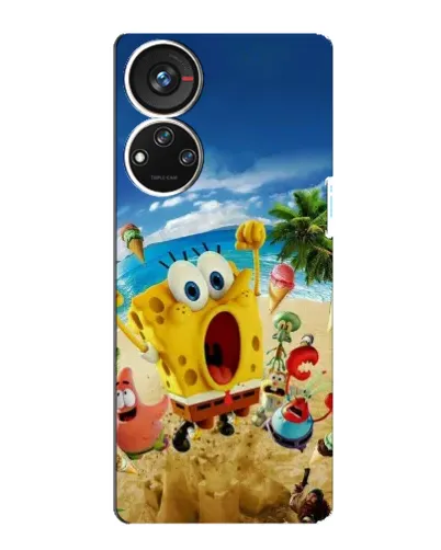 Чехол для ZTE Blade V40s с картинкой «Развлечения на пляже»