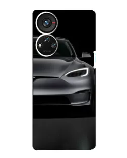 Чехол для ZTE Blade V40s с картинкой «Tesla Model S Look» Чехол для ZTE Blade V40s с картинкой «Tesla Model S Look»