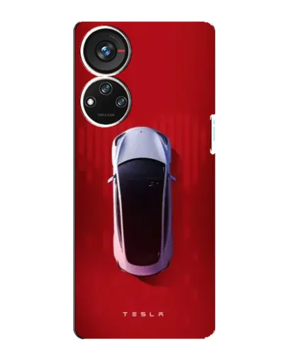 Чехол для ZTE Blade V40s с картинкой «Tesla Top View» Чехол для ZTE Blade V40s с картинкой «Tesla Top View»