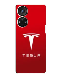 Чехол для ZTE Blade V40s с картинкой «Tesla Red Classic» Чехол для ZTE Blade V40s с картинкой «Tesla Red Classic»