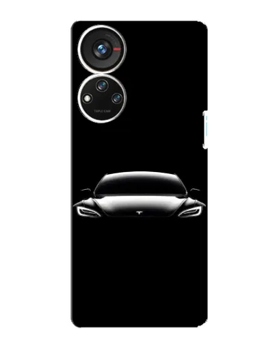 Чехол для ZTE Blade V40s с картинкой «Фары Tesla Night» Чехол для ZTE Blade V40s с картинкой «Фары Tesla Night»