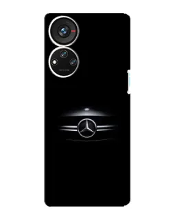 Чехол для ZTE Blade V40s с картинкой «Mercedes — абстрактные линии» Чехол для ZTE Blade V40s с картинкой «Mercedes — абстрактные линии»