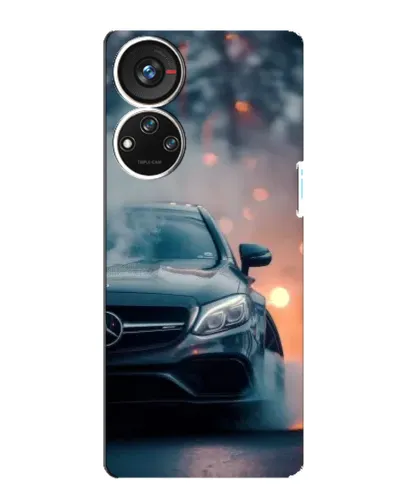 Чехол для ZTE Blade V40s с картинкой «Mercedes — ночной город» Чехол для ZTE Blade V40s с картинкой «Mercedes — ночной город»