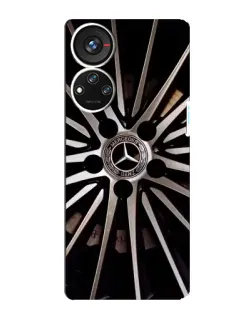 Чехол для ZTE Blade V40s с картинкой «Диск Mercedes»