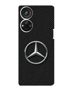 Чохол для ZTE Blade V40s з картинкою «Карбоновий Mercedes стиль» Чохол для ZTE Blade V40s з картинкою «Карбоновий Mercedes стиль»