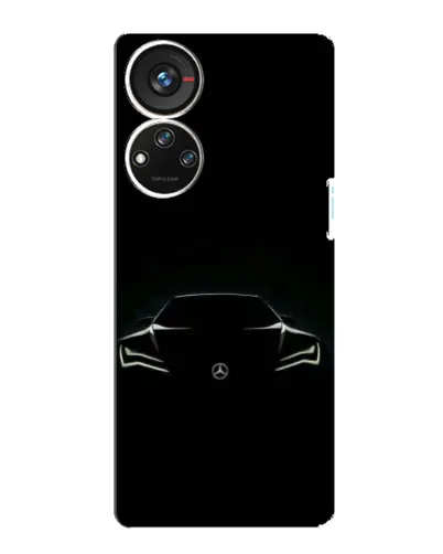 Чохол для ZTE Blade V40s з картинкою «Mercedes — силует авто» Чохол для ZTE Blade V40s з картинкою «Mercedes — силует авто»