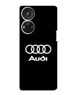 Чехол для ZTE Blade V40s с картинкой «Классическое лого Audi» Чехол для ZTE Blade V40s с картинкой «Классическое лого Audi»