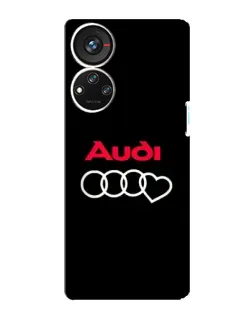 Чехол для ZTE Blade V40s с картинкой «Логотип Audi Heart» Чехол для ZTE Blade V40s с картинкой «Логотип Audi Heart»