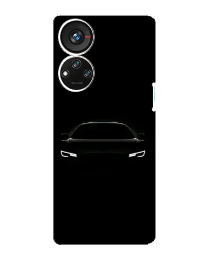 Чехол для ZTE Blade V40s с картинкой «Взгляд Audi в темноте»