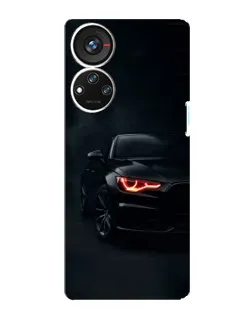 Чехол для ZTE Blade V40s с картинкой «Audi — хищный взгляд»
