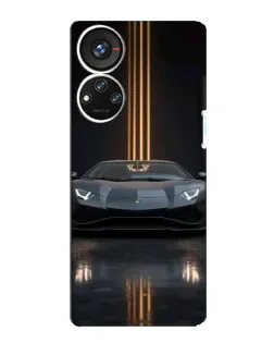 Чехол для ZTE Blade V40s с картинкой «Lamborghini золотые линии» Чехол для ZTE Blade V40s с картинкой «Lamborghini золотые линии»