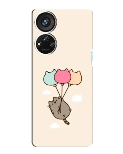 Чехол для ZTE Blade V40s с картинкой «Пушин на шариках»