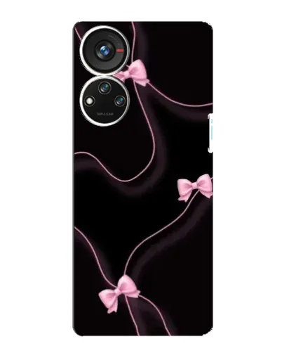 Чохол для ZTE Blade V40s з картинкою «Рожеві стрічки»