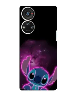 Чехол для ZTE Blade V40s с картинкой «Неоновый Stitch» Чехол для ZTE Blade V40s с картинкой «Неоновый Stitch»