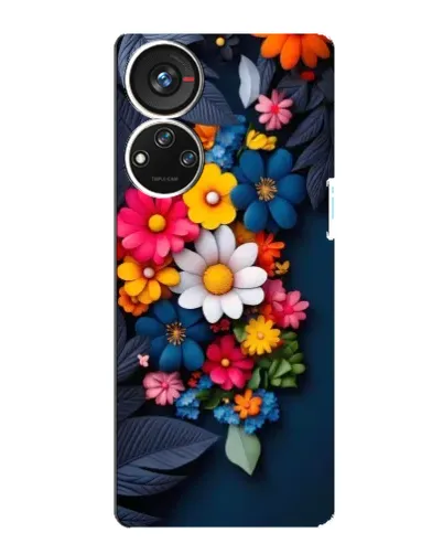 Чохол для ZTE Blade V40s з картинкою «Квіткова феєрія» Чохол для ZTE Blade V40s з картинкою «Квіткова феєрія»
