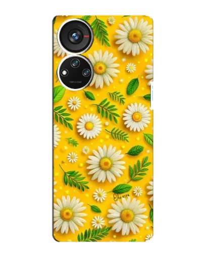 Чохол для ZTE Blade V40s з картинкою «Ромашкове сонце» Чохол для ZTE Blade V40s з картинкою «Ромашкове сонце»