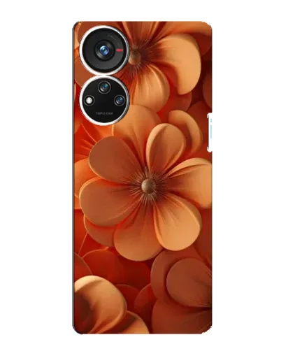 Чохол для ZTE Blade V40s з картинкою «Помаранчева макро квітка» Чохол для ZTE Blade V40s з картинкою «Помаранчева макро квітка»