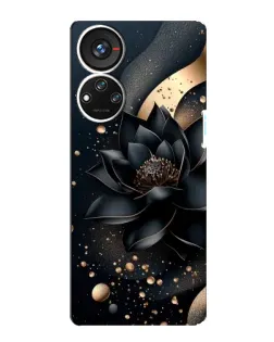 Чохол для ZTE Blade V40s з картинкою «Чорний лотос» Чохол для ZTE Blade V40s з картинкою «Чорний лотос»