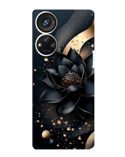 Чохол для ZTE Blade V40s з картинкою «Чорний лотос» Чохол для ZTE Blade V40s з картинкою «Чорний лотос»