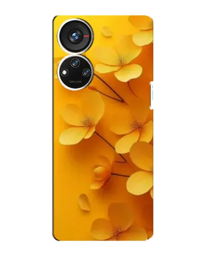 Чохол для ZTE Blade V40s з картинкою «Золоті пелюстки» Чохол для ZTE Blade V40s з картинкою «Золоті пелюстки»