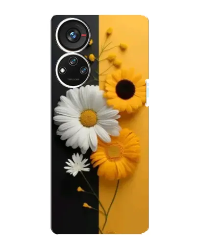 Чохол для ZTE Blade V40s з картинкою «Соняшник та ромашка» Чохол для ZTE Blade V40s з картинкою «Соняшник та ромашка»