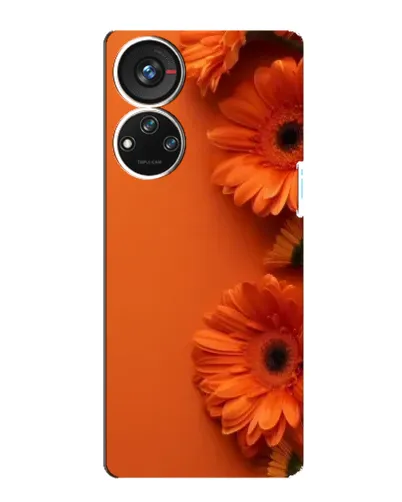 Чохол для ZTE Blade V40s з картинкою «Помаранчеві гербери» Чохол для ZTE Blade V40s з картинкою «Помаранчеві гербери»