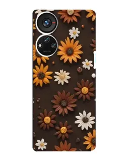 Чохол для ZTE Blade V40s з картинкою «Візерунок з маленьких соняшників» Чохол для ZTE Blade V40s з картинкою «Візерунок з маленьких соняшників»