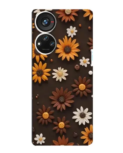 Чохол для ZTE Blade V40s з картинкою «Візерунок з маленьких соняшників» Чохол для ZTE Blade V40s з картинкою «Візерунок з маленьких соняшників»