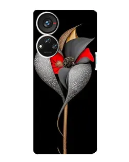 Чохол для ZTE Blade V40s з картинкою «Срібна фантазійна квітка» Чохол для ZTE Blade V40s з картинкою «Срібна фантазійна квітка»