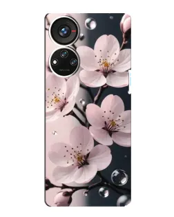 Чохол для ZTE Blade V40s з картинкою «Ніжня сакура та краплі» Чохол для ZTE Blade V40s з картинкою «Ніжня сакура та краплі»