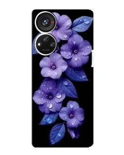 Чохол для ZTE Blade V40s з картинкою «Фіолетові квіти з росою» Чохол для ZTE Blade V40s з картинкою «Фіолетові квіти з росою»