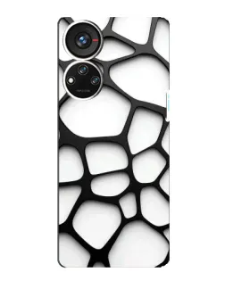 Чохол для ZTE Blade V40s з картинкою «Біла об'ємна сітка» Чохол для ZTE Blade V40s з картинкою «Біла об'ємна сітка»