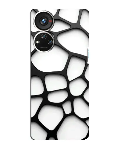 Чохол для ZTE Blade V40s з картинкою «Біла об'ємна сітка» Чохол для ZTE Blade V40s з картинкою «Біла об'ємна сітка»