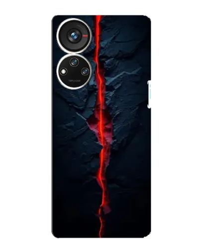 Чохол для ZTE Blade V40s з картинкою «Червона лавова тріщина» Чохол для ZTE Blade V40s з картинкою «Червона лавова тріщина»