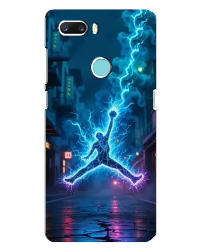 Чехол для ZTE Z18 Mini с картинкой «Jordan Gold Jumpman»