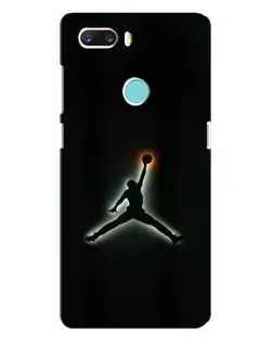 Чехол для ZTE Z18 Mini с картинкой «Jordan Gradient Logo»