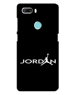 Чехол для ZTE Z18 Mini с картинкой «Jordan White Logo»