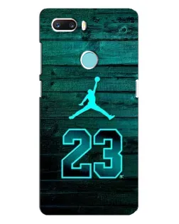 Чехол для ZTE Z18 Mini с картинкой «Jordan Cyan 23»