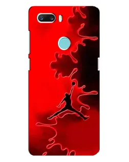 Чехол для ZTE Z18 Mini с картинкой «Jordan Red Smoke»
